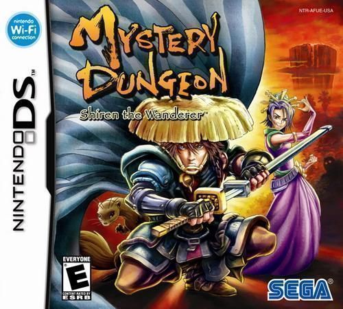 Mystery Dungeon - Shiren The Wanderer (SQUiRE) (Europe) Game Cover